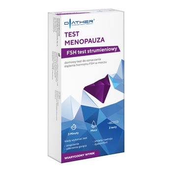 Test Menopauza, strumieniowy, 2 szt.