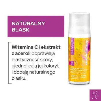 Sylveco Vianek, prebiotyczny krem rozświetlający z witaminą C, 50 ml