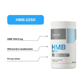 OstroVit HMB 2250, kapsułki, 300 szt.