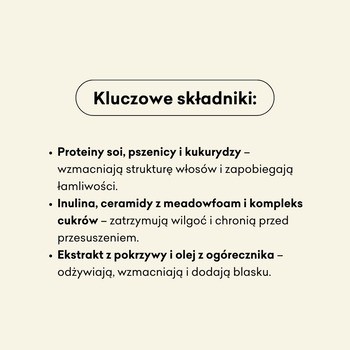 Mydlarnia 4 Szpaki, wygładzająca maska do włosów, pokrzywowa, 190 ml