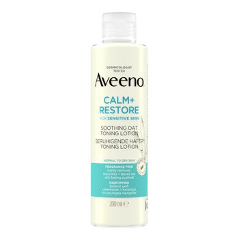 Aveeno™ Calm+ Restore, kojący toner owsiany, 200 ml