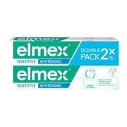 Elmex Sensitive Whitening, pasta do zębów, 75 ml x 2 opakowania 