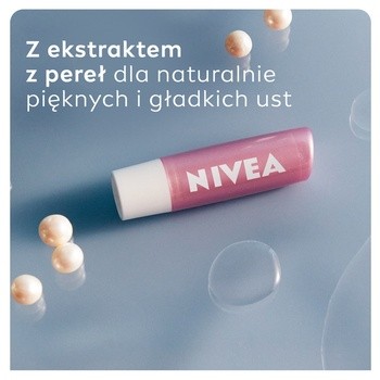 Nivea, pielęgnująca pomadka do ust Pearly Shine, 4,8 g