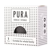 Sister Young, Pura Black Konjac Sponge, gąbka do twarzy, 1 szt.
