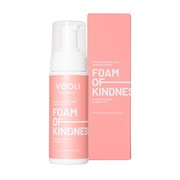 Veoli Botanica Foam Of Kindness, łagodząca pianka do mycia twarzy na naczynka, 150 ml