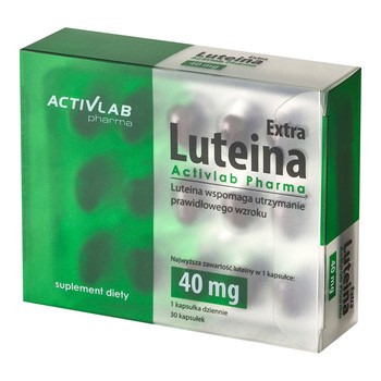 Luteina Extra, kapsulki, 30 szt. (ActivLab Pharma)
