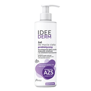 Ideederm, żel do mycia ciała, prebiotyczny, 400 ml