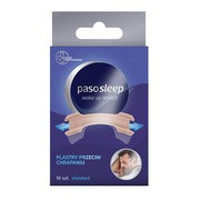 Pasosleep Wake Up, plastry przeciwko chrapaniu, rozmiar standard, 10 szt.