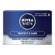 Nivea Men, krem nawilżający do twarzy, Protect & Care, 50 ml