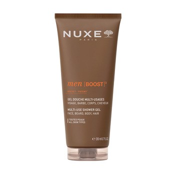 Nuxe Men Boost, wielofunkcyjny żel pod prysznic 4w1, 200 ml