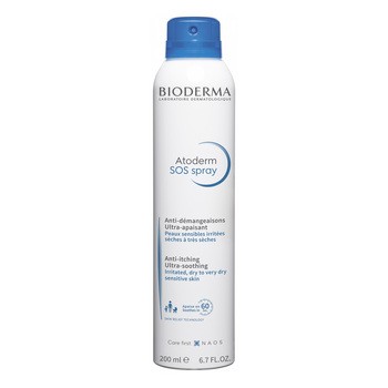 Bioderma Atoderm SOS, spray ultra łagodzący, 200 ml