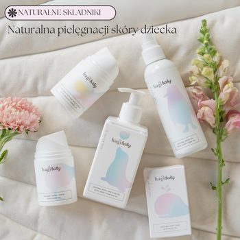 Hagi Baby, Naturalny krem do buzi i ciała z olejem morelowym, 50 ml