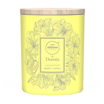 Aroma Home & Dorota Bazylia i werbena świeca, 150 g