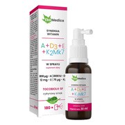 EkaMedica Witaminy A+D3+E+K2Mk7, spray, 30 ml