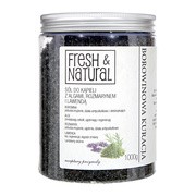 Fresh&Natural Borowinowa Kuracja, sól z borowiną, algami, rozmarynem i lawendą, 1000 g