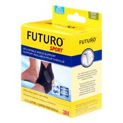 Futuro Basic Sport, regulowana opaska na kostkę, czarna, 1 szt.