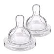 Avent Classic+, smoczek antykolkowy na butelkę, wolny przepływ, 1 m+, 2 szt.