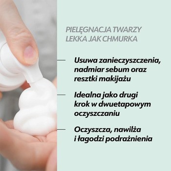 Eeny Meeny Ultrasensitive+Beauty, puszysta pianka oczyszczająca, 150 ml