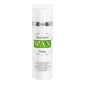 WAX, Laboratorium Pilomax, szampon nadający objętość, do włosów cienkich, 200 ml