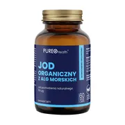Pureo Health Jod organiczny z alg morskich, kapsułki, 60 szt.