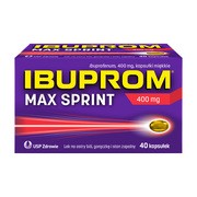 Ibuprom Max Sprint, 400 mg, kapsułki miękkie, 40 szt.