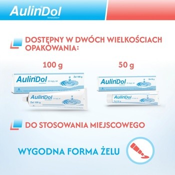 AulinDol, 30 mg/g, żel,  50 g, tuba