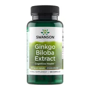 Swanson Ginkgo Biloba ekstrakt, kapsułki, 120 szt.