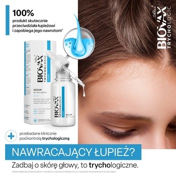 Biovax Trychologic Łupież, serum do skóry głowy, 50 ml