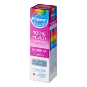 Plusssz 100% Multiwitamina Kobieta Complex, tabletki musujące, 20 szt.