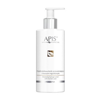 Apis, Hydrożelowy tonik oczyszczający z kwasem migdałowym, 500 ml