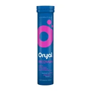 Oryal Recovery, tabletki musujące, smak owoce leśne, 16 szt.