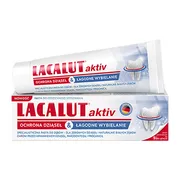 Lacalut Aktiv Ochrona Dziąseł & Łagodne Wybielanie, pasta do zębów, 75 ml