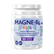 Magne-B6 Kids, tabletki do żucia, smak arbuzowy, 30 szt.