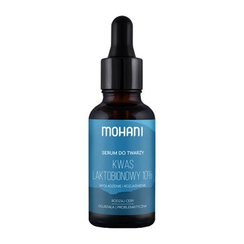 Mohani, rozjaśniające serum z kwasem laktobionowym 10%, 30 ml