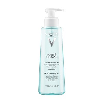 Vichy Purete Thermale, żel odświeżający do mycia twarzy, 200 ml