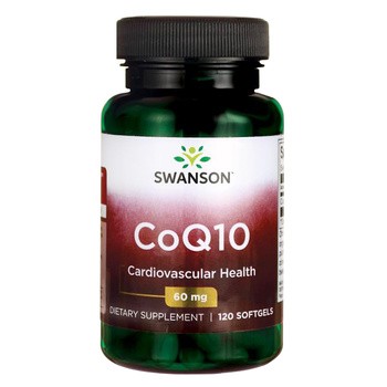 Swanson Koenzym Q10, 60 mg, kapsułki, 120 szt.