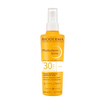Bioderma Photoderm, lekki spray do ciała SPF 30,  200 ml