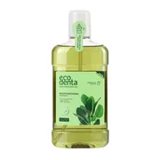 Ecodenta, wielofunkcyjny płyn do płukania jamy ustnej z olejkiem szałwiowym, sokiem aloesowym i olejkiem miętowym, 500 ml