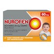 Nurofen dla dzieci, 60 mg, czopki, 10 szt.
