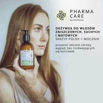 Vis Plantis Pharma Care, odżywka do włosów zniszczonych, skrzyp i mocznik, 300 ml