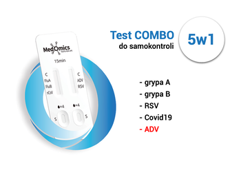 Test Combo Rapid 5w1, test diagnostyczny, 1 szt.