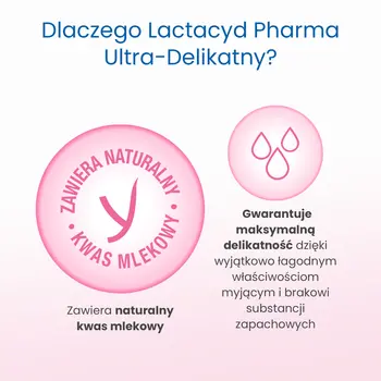 Lactacyd Pharma, ultra-delikatny płyn ginekologiczny, 250 ml, z pompką