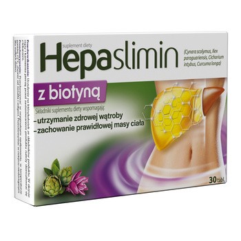 Hepaslimin z biotyną, tabletki, 30 szt.