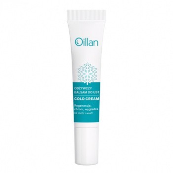 Oillan Cold Cream, odżywczy balsam do ust, 15 ml