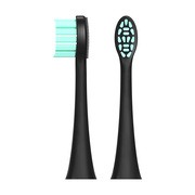 Feelo Pro Soft Black, końcówki do szczoteczki sonicznej, 2 szt.