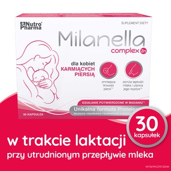 Milanella Complex Zn, kapsułki, 30 szt.
