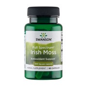 Swanson Full Spectrum Irish Moss, kapsułki, 60 szt.