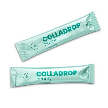 Colladrop Beauty, Kolagen HMG 10000mg, saszetki z proszkiem, smak mojito, 30 szt.