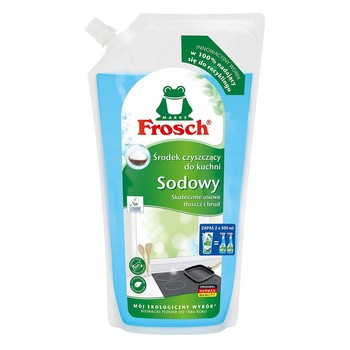 Frosch, sodowy środek czyszczący do kuchni, zapas, 1000 ml