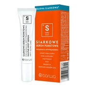 Barwa Siarkowa, siarkowe serum punktowe, 15 ml